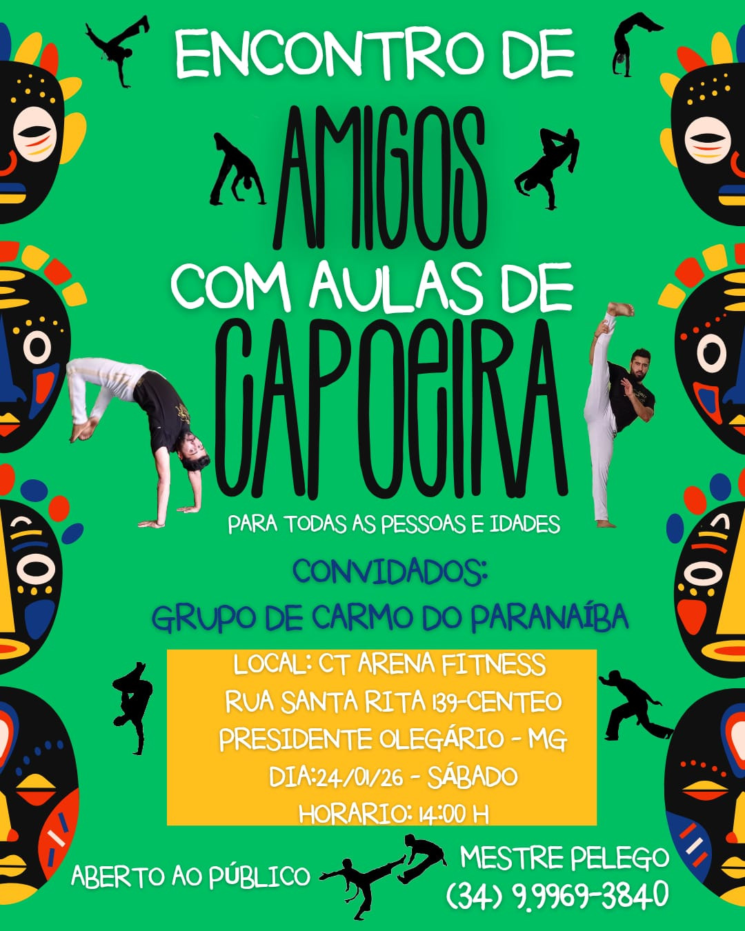 Encontro de amigos em Presidente Olegário